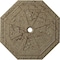 Ekena Millwork Spring Octagonal Medallion (Canopies up to 3"), 29 1/8"OD x 2 1/4"ID x 1 1/8"P, Gobi Desert Crackle CM30SPGDC - alternate 1